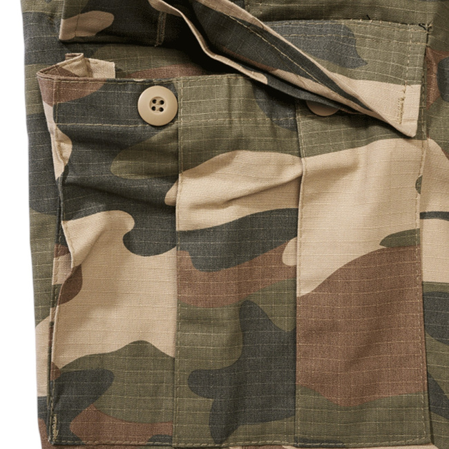 Womens BDU Pants - Ripstop - Light Woodland Camo - Brandit