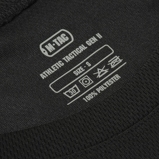 PÓLÓ ATHLETIC GEN II - FEKETE - M-TAC