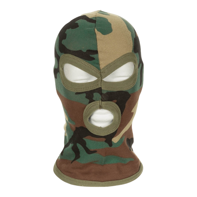 MFH maszk 3 lyukú, woodland