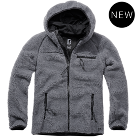 KABÁT "TEDDYFLEECE" IGNÁL - ANTRACIT - BRANDIT