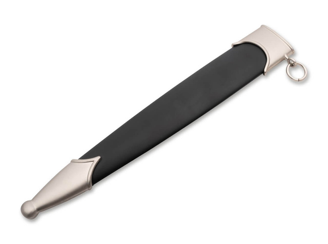 Metal Sheath Swiss Dagger - Black