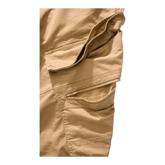 Nadrág Adven Slim Fit Camel