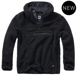 "TEDDYFLEECE" PÁLYÁNY PULÓVER - FEKETE - BRANDIT