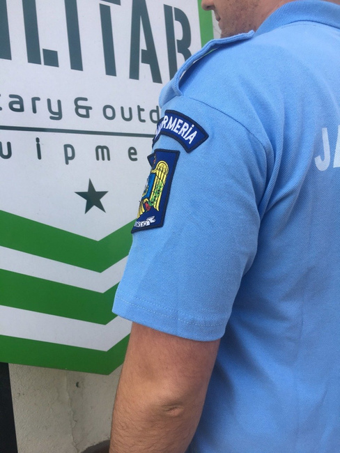 Világos kék rövidujjú póló Gendarmerie