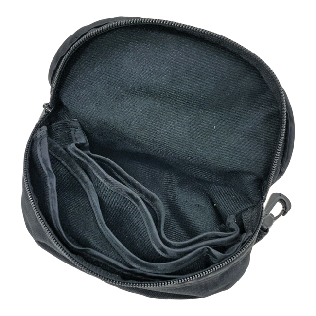 Padded Microfiber Case for Revision Bullet Ant Protective Glasses - British Army Military Surplus - Black - In Good Condition