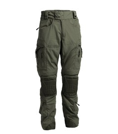 HARCI NADRÁG PUHA TÉRDVÉDŐVEL, ZÖLD OD - OPENLAND TACTICAL