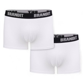 LOGÓS BOXERALSÓ - FEHÉR - BRANDIT (2/CSOMAG)