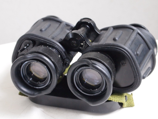 VALDADA I.O.R. 7x40 MILITARY BINOCULARS WITH INFRARED FILTER - MILITARY SURPLUS ROMANIAN ARMY - LIKE NEW