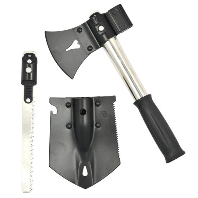 MULTIFUNKCIONÁLIS KÉSZLET - 6 az 1-ben - HÁZzal - FEKETE