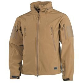 SOFT SHELL JACKET "SCORPION" - COYOTE