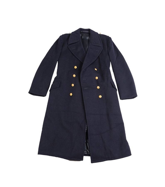 GYAPJÚ KABÁT - KATONAI FELESLEG NÉMET HADITENGERÉSZET BUNDESWEHR 50-ES ÉVEK - HASZNÁLT