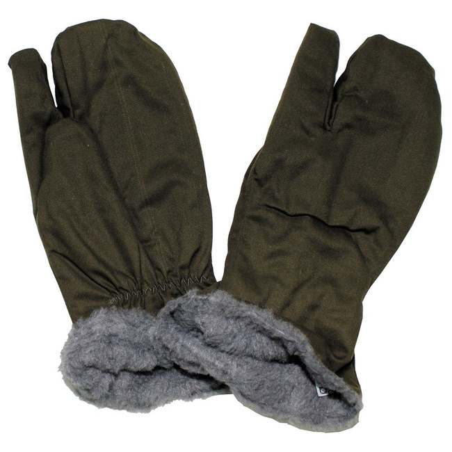 CZ/SK gloves, M 55, OD green, used