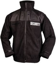 Security polár dzseki, Fekete