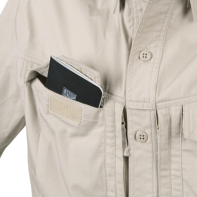 RÖVID UJJÚ ING - DEFENDER MK2® - POLYPAMUT RIPSTOP - Helikon-Tex® - FEKETE