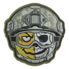 JELVÉNY 3D EMOJI NR. 22 PVC - OLIVE - M-TAC