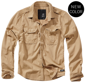 ÉVES ING - HOSSZÚ UJJÚ - CAMEL - BRANDIT