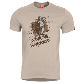 T-SHIRT - AGERON "SPARTAN WARRIOR" - Pentagon® - KHAKI