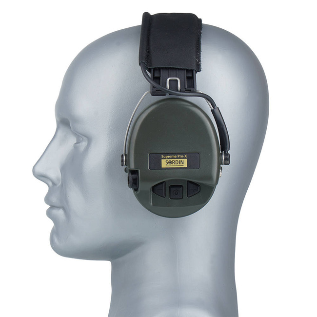 Supreme Pro-X fülvédő - Zöld - 75302-X/L-S - Sordin