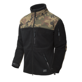 FLEECE DZSEKI - LENGYEL GYALOGSÁG - Helikon-Tex® - FEKETE/PL WOODLAND