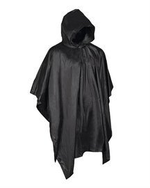 WET WEATHER PONCHO - BLACK - MIL-TEC