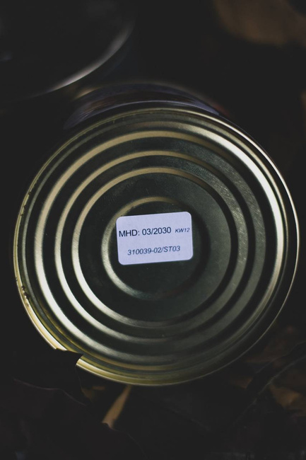 MAGYAR MARHAHÚS GULYÁS KONZERV TÉSZTÁVAL - 400 G - ELTARTHATÓSÁGI IDŐ 10 ÉV - MFH®