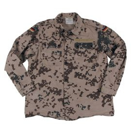 BW JACKET - BW TROPICAL CAMO - MILITARY SURPLUS - USED