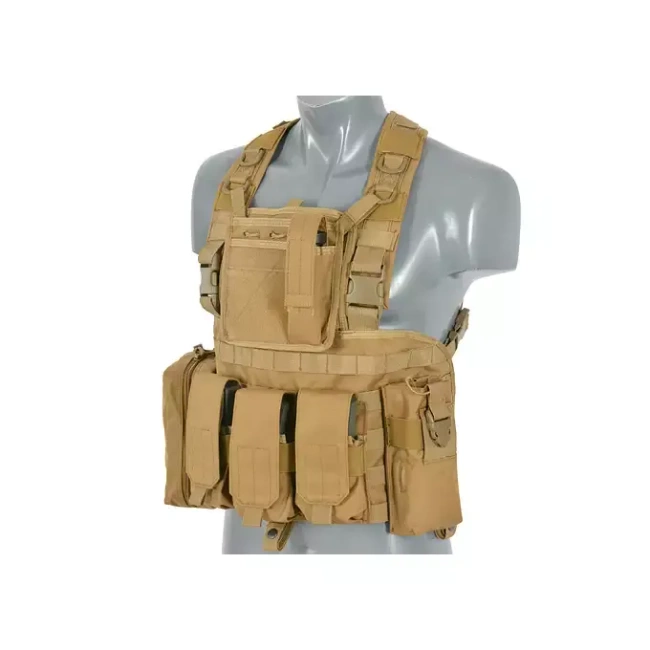 Force Recon Mellkasi Hám - MOLLE - Coyote Tan - 8FIELDS