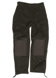 Black LIGHT WEIGHT COMMANDO PANTS