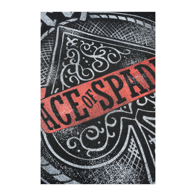 MOTÖRHEAD PAMUT PÓLÓ ACE OF SPADES NYOMTATÁSSAL - FEKETE - BRANDIT