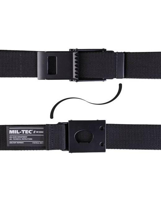 BELT -  DEFENSE FLEX - 40 MM - Mil-Tec - BLACK