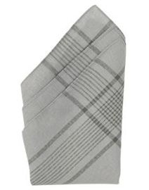 ZSEBKENDŐ GERMAN GENUINE GREY CHECKERED (12 DB )