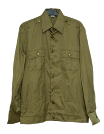 Officers shirt - Romanian military surplus - Olive - Like new