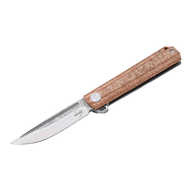 DAMASCUS KNIFE CATACLYST FLIPJOINT DAMAST - BOKER PLUS