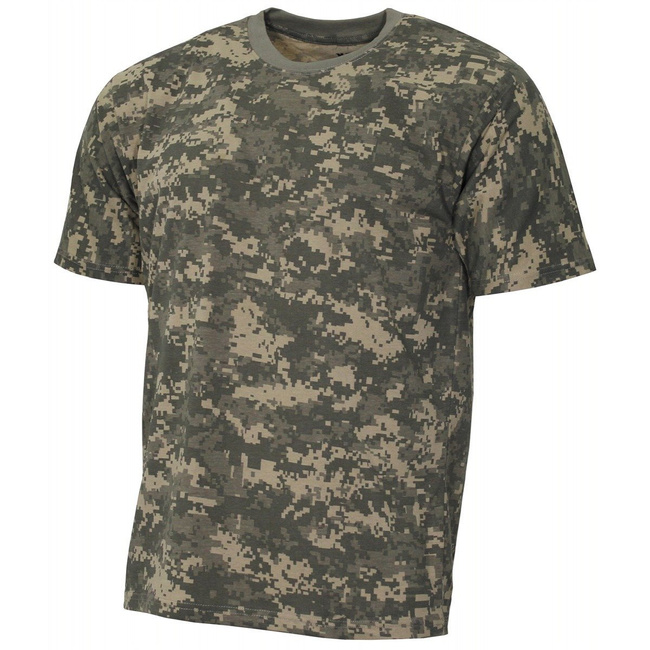 COTTON T-SHIRT - STREETSTYLE -  AMERICAN ARMY STYLE - MFH - AT-DIGITAL