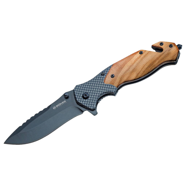 POCKET KNIFE  BLOMKVIST OLIVE - MAGNUM BY BOKER