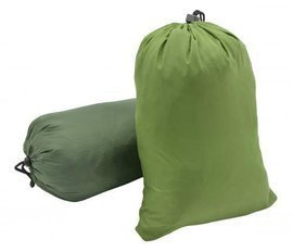 DUTCH ARMY SACK FOR PONCHO - GREEN - LIKE NEW