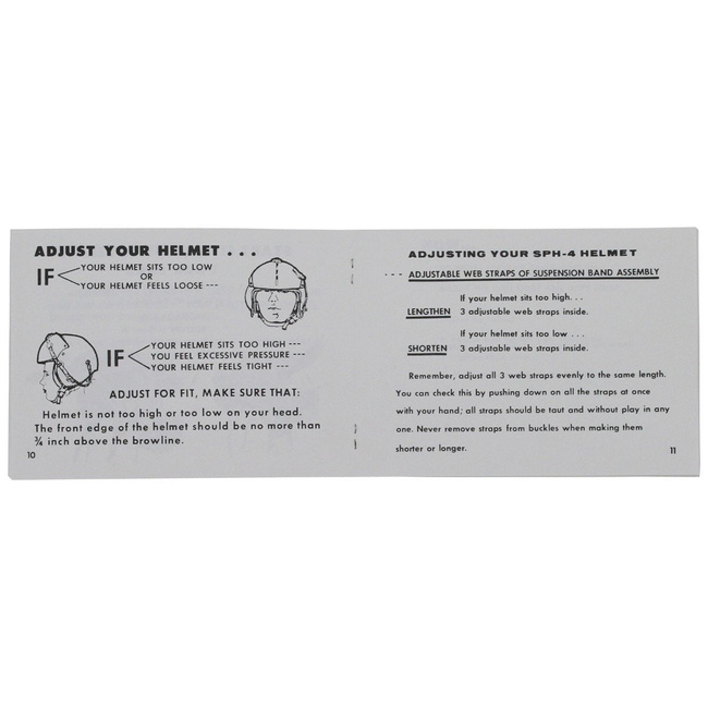 Rohamsisak US SPH-4 használati utasítás - használt