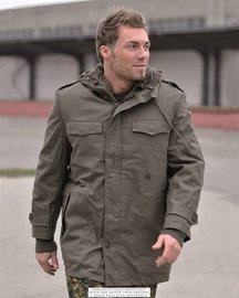 GERMAN PARKA - WITH LINER - OD GREEN - USED