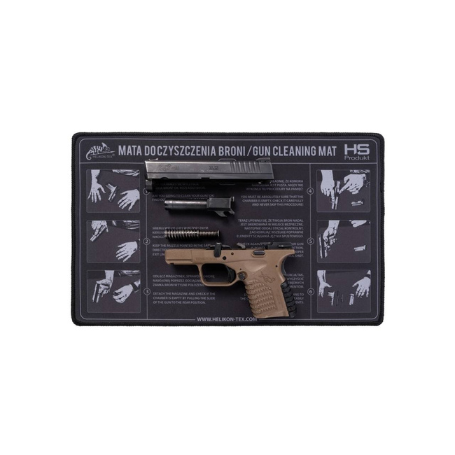 GUN CLEANING MAT - 40 x 25 CM - Helikon-Tex - BLACK