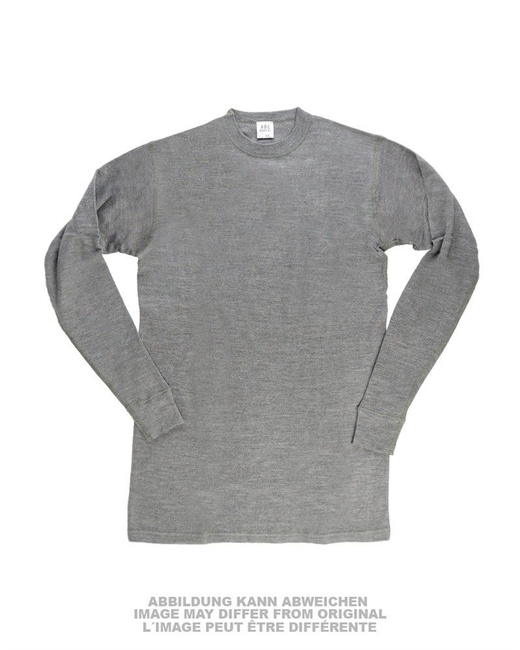 LONG SLEEVE UNDERSHIRT - ARAMID/VISCOSE - MILITARY SURPLUS BELGIAN ARMY - LIKE NEW