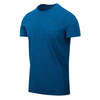 SLIM T-SHIRT - BLUE MELANGE - HELIKON