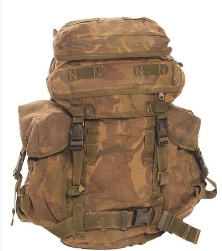 British Camo Medium Rucksack Used
