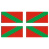 FLAG - 90 x 150 CM - BASQUE COUNTRY - NEW