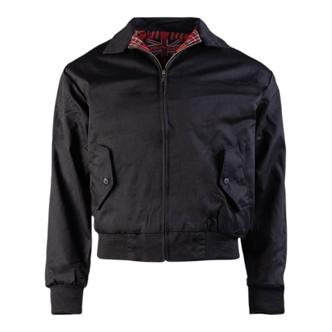 Angol stílusú nyári kabát, Fekete