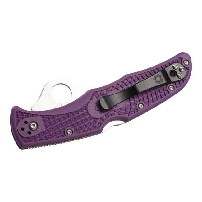 HORGÁSZKÉS ENDURA FLAT GROUND - VIOLETT - SPYDERCO