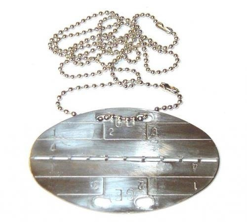GERMAN DOG TAG SET W/ CHAINS IMPORT