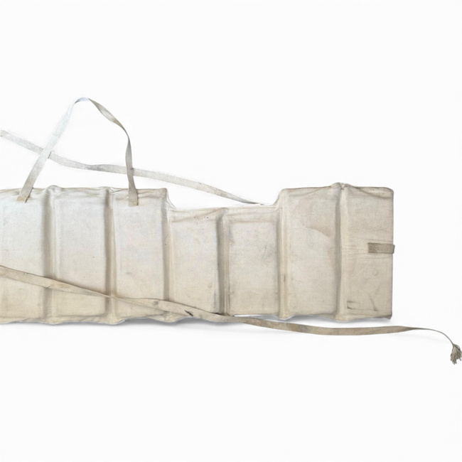 Heveder - Úszóöv típusú mentőmellény - Román Hadsereg Katonai Felesleg - Fehér - Jó állapotban