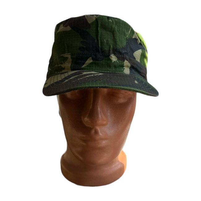 RIPSTOP CAP - MILITARY SURPLUS ROMANIAN ARMY - DPM CAMO - USED