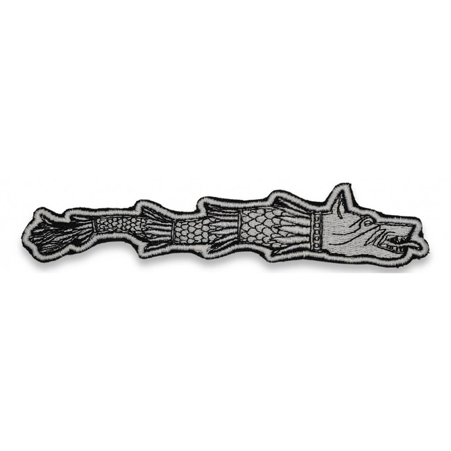 DACIC WOLF EMBLEM, WITH VELCRO APPLICATION - 7.5x2 CM