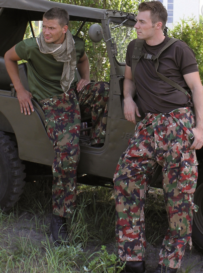 Swiss Camo M70 Field Pants W.suspen.used